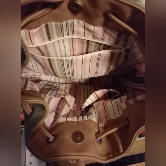 NWT TRUE CRAFT CANVAS AND LEATHER BAG - Picture 7 of 7